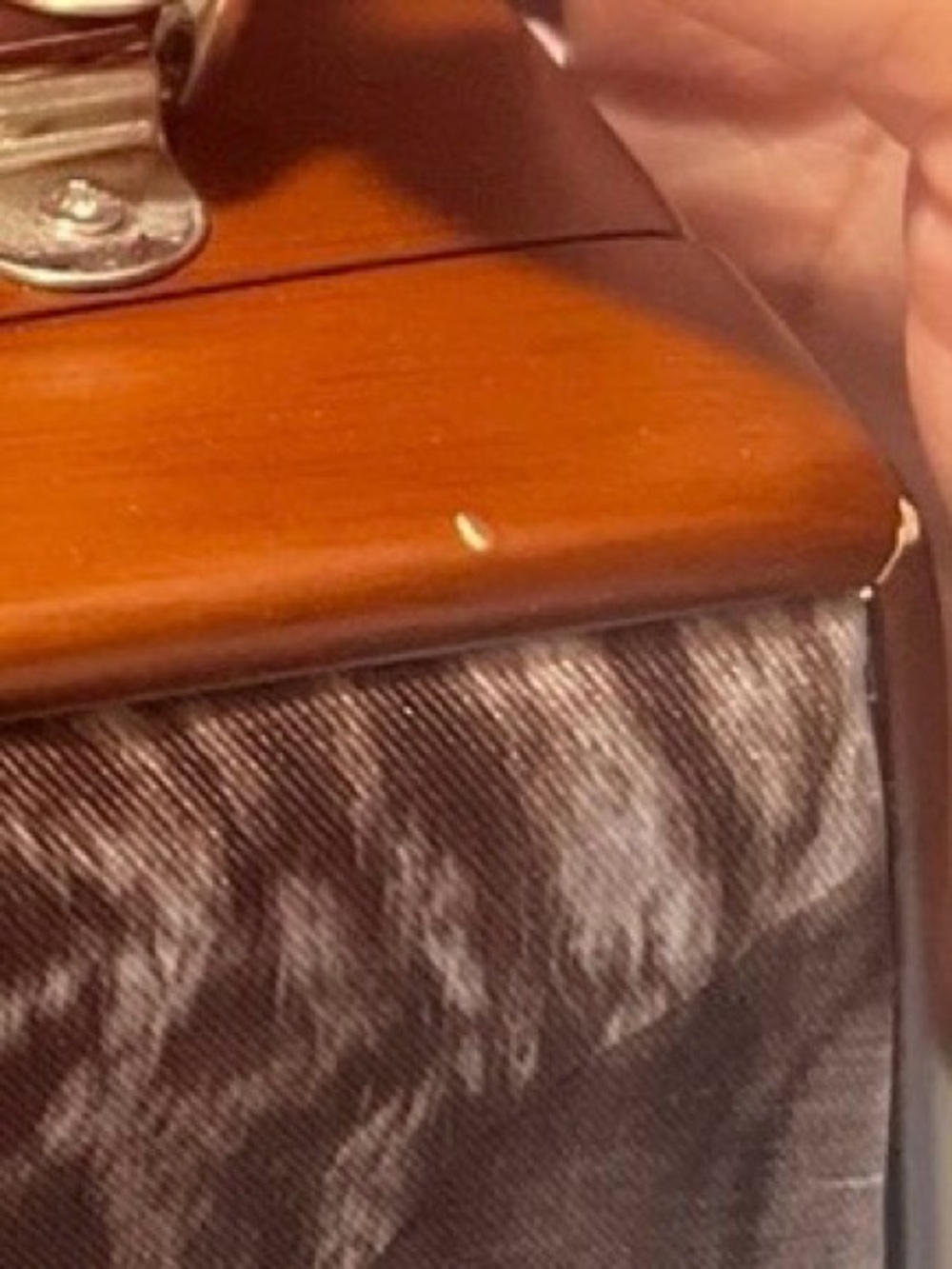 Vintage Marilyn Monroe Wood Box Purse | Chic Creations Beaded Handle NWT - Picture 3 of 10